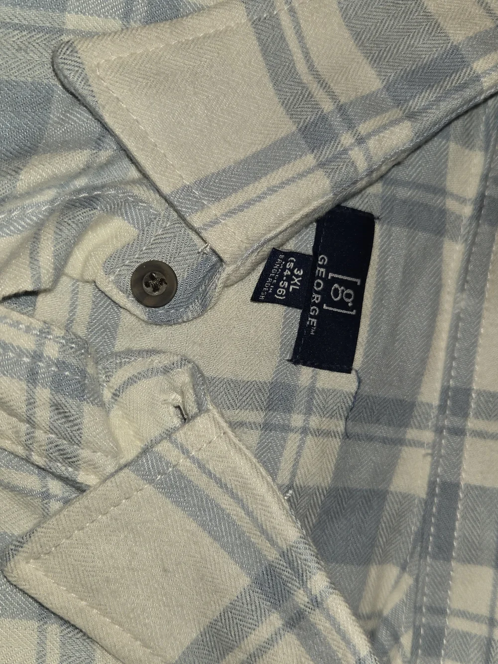 George lightweight plaid